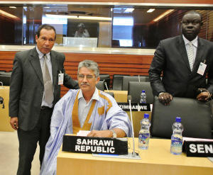 Secretary General of the Saharawi Association of Landime Victims, Aziz Bucher Haldar