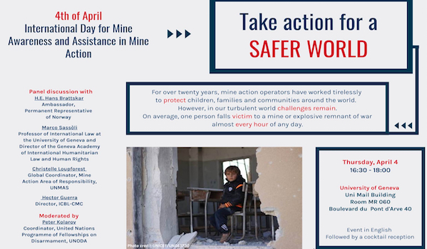 ICBL Global Action for Mine Awareness Day